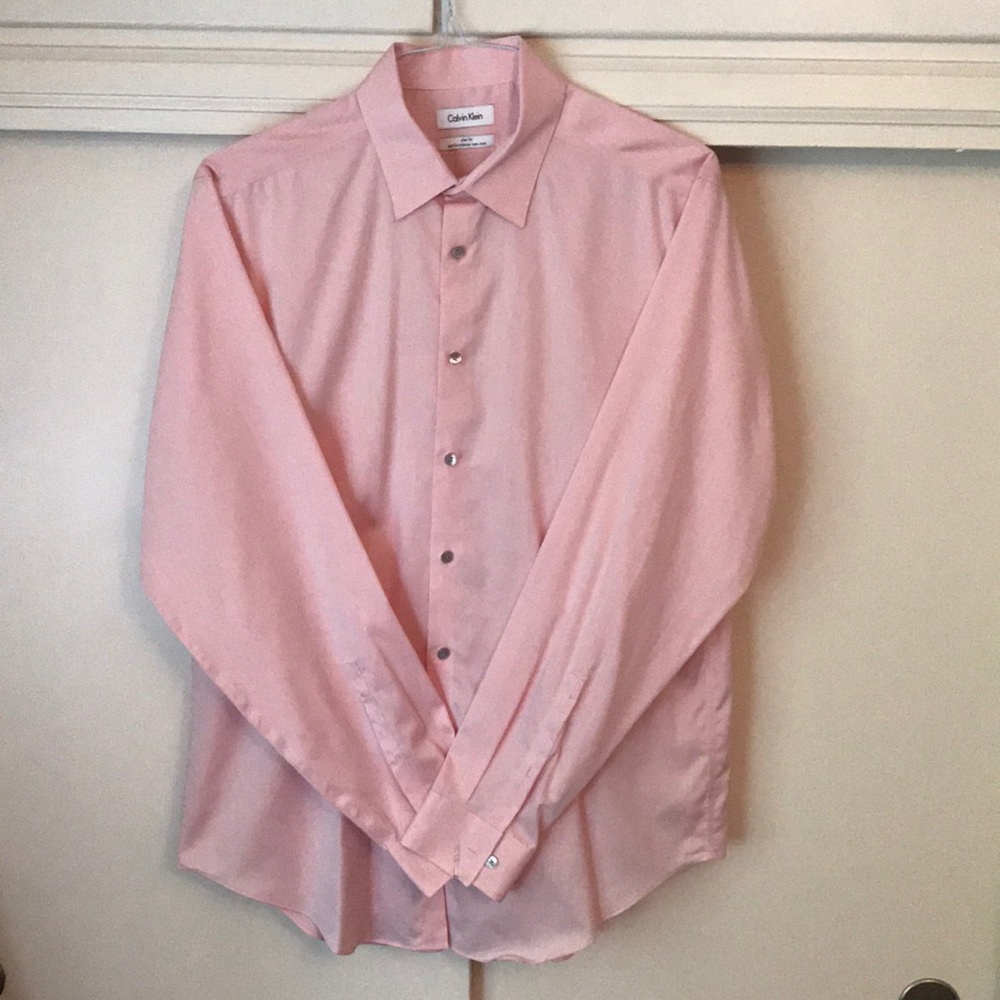 Calvin Klein slim fit perform non iron dress shirt